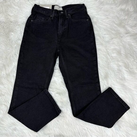 Everlane Women's NWT Black The Original Cheeky Minimalist Jean W26 Crop/L26.5 - Picture 1 of 11